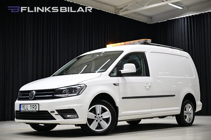 Bild 1 av Volkswagen Caddy Maxi Van DSG 150HK Inredd|Nedlackad|Drag|Värmare|EnÄgare|Leasbar