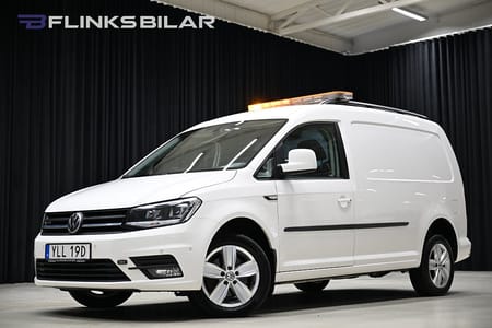 Volkswagen Caddy Maxi Van DSG 150HK Inredd|Nedlackad|Drag|Värmare|EnÄgare|Leasbar