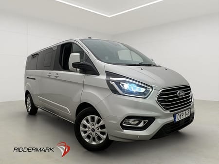 Ford Tourneo Custom 320 Lång 170hk Värm Drag CARPLAY B-Kamera