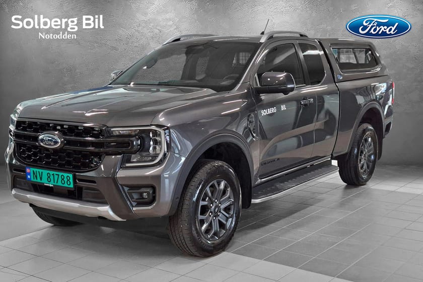 Bilde 1 av Ford Ranger Rap Cab 2l Wildtrak/Webasto/Hardtop/acc/360kamera++
