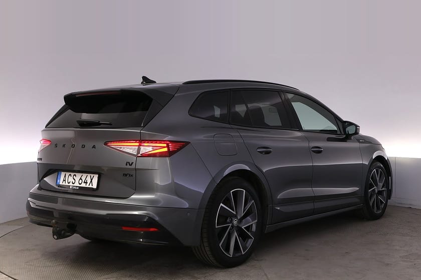 Bild 5 av Škoda Enyaq iV 80x Skoda Sportline Drag BLIS Kamera Navi AdapFarth
