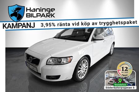 Volvo V50 1.6D Summum /DRAG /SKINN /KEYLESS /VÄRMARE /Fr 3,95%