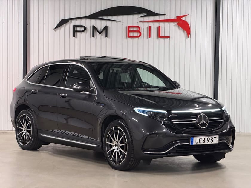 Bild 2 av Mercedes-Benz EQC 400 4MATIC AMG Line Taklucka Burmester Drag S&V-Hjul