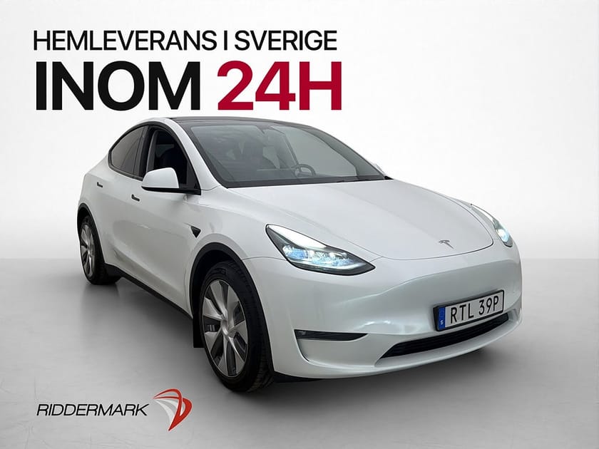 Bild 1 av Tesla Model Y Long Range AWD Panorama Dragkrok Svensksåld