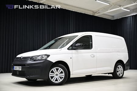 Volkswagen Caddy Cargo Maxi TDI DSG 122HK Drag|Värmare|Backkamera|EnÄgare|Leasbar