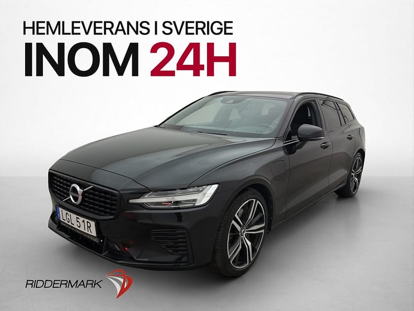 Bild 3 av Volvo V60 341hk T6 AWD R-Design H/K Pano Navi BLIS