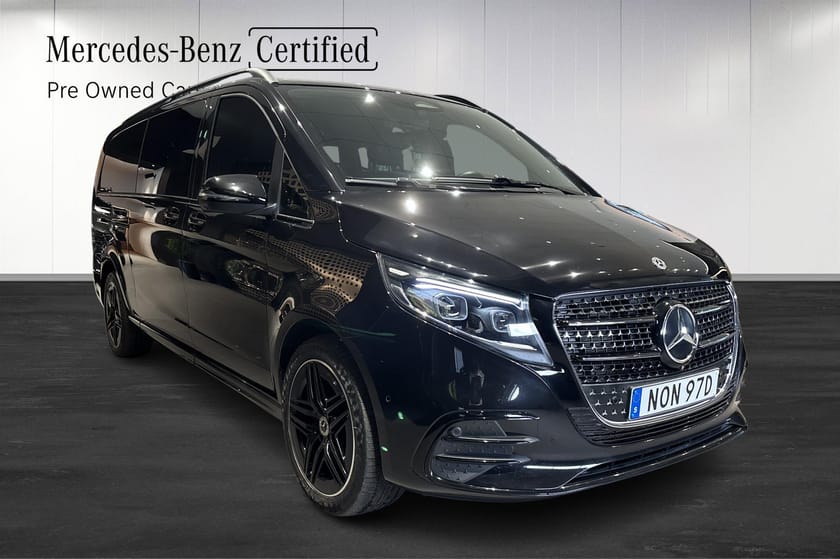 Bild 2 av Mercedes-Benz V 300d 4MATIC 3.2t ex.lång AMG/VDÄCK/MOMS/GARANTI
