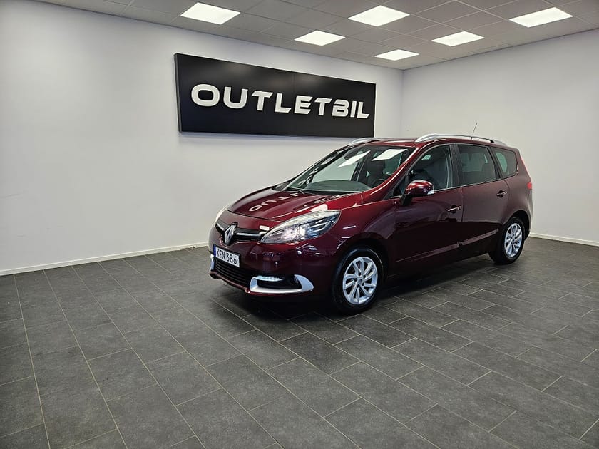 Bild 1 av Renault Grand Scénic 7 sits 1.5 dCi 110hk Automat Exception Edition Drag