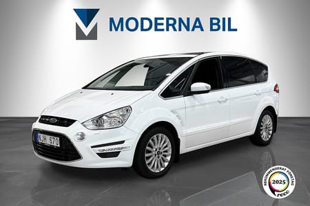 Ford S-Max 2.0 TDCi Titanium Pano Drag 7-sits Sony Premium