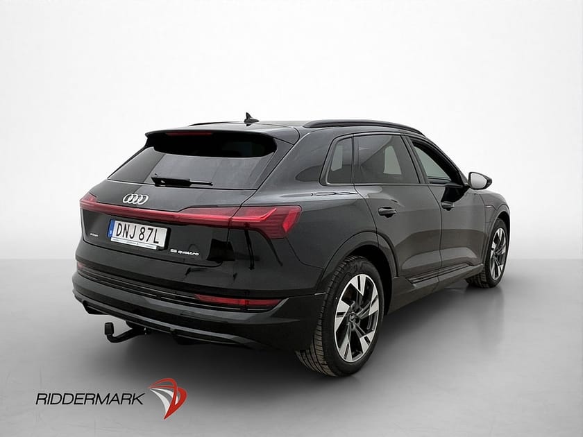 Bild 5 av Audi e-tron 55 quattro Q S-Line Luftfjädr Dragkrok Kamera Elstolar