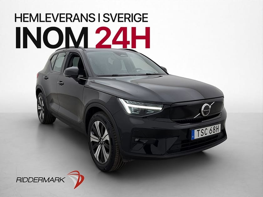 Bild 1 av Volvo XC40 Recharge Twin Ultimate MOMS H/K Pano 360° CarPlay Drag
