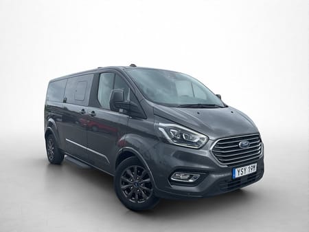 Ford Tourneo Custom 320 Titanium 185hk Värm CARPLAY 9-Sits MOMS