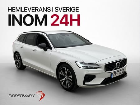 Volvo V60 T6 AWD R-Design P-Värmare Skinn Kamera Carplay