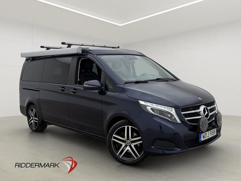 Bild 1 av Mercedes-Benz V 250d 4MATIC 3.2t 4-Sits Pop-Up El-Dörr