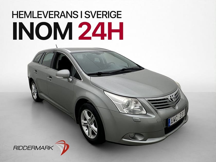 Bild 1 av Toyota Avensis Kombi Business 152hk Dragkrok Farthållare AC