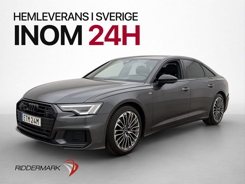 Bild 3 av Audi A6 Sedan 55 TFSI e quattro Q 367hk S-Line Cockpit B&O Drag Nav Kamera