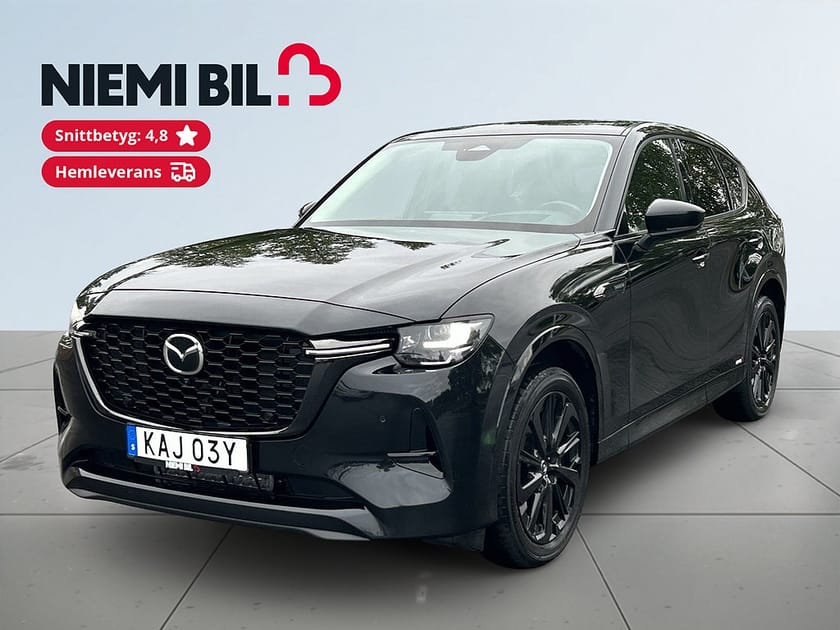 Bild 1 av Mazda CX-60 PHEV Euro 6 S&v-däck/360/Skinn/MOMS/Navi/Kamkedja