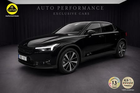 Polestar 2 Long range Dual motor AWD 408hk / Hemleverans /