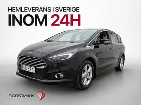 Ford S-Max 180hk Business 7-Sits Navi Värmare Adaptiv-Fart