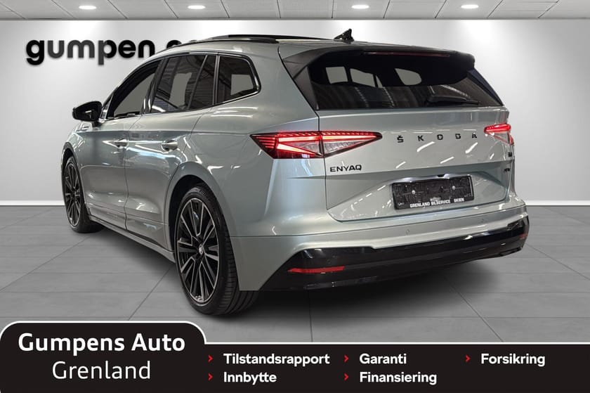 Bilde 3 av Škoda Enyaq iV 80x fe arctic silver