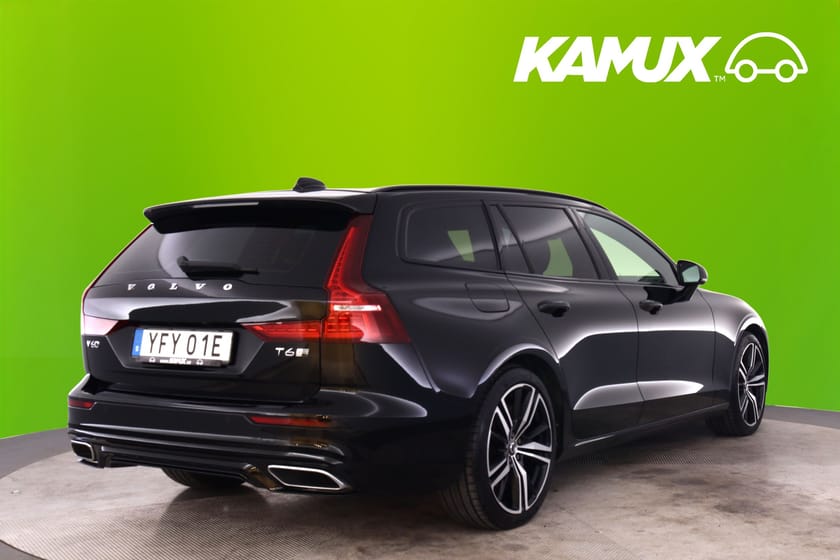 Bild 4 av Volvo V60 T6 Recharge AWD R-Design B-Kam Navi CarPlay H/K Drag