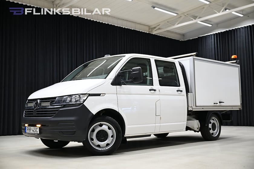 Bild 1 av Volkswagen Transporter Chassi Dubbelhytt 4Motion 150HK Dubbelhytt|Kåpa|Leasbar|EnÄgare|SeUtr!!