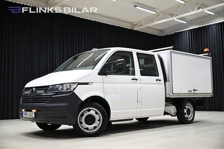 Volkswagen Transporter Chassi Dubbelhytt 4Motion 150HK Dubbelhytt|Kåpa|Leasbar|EnÄgare|SeUtr!!