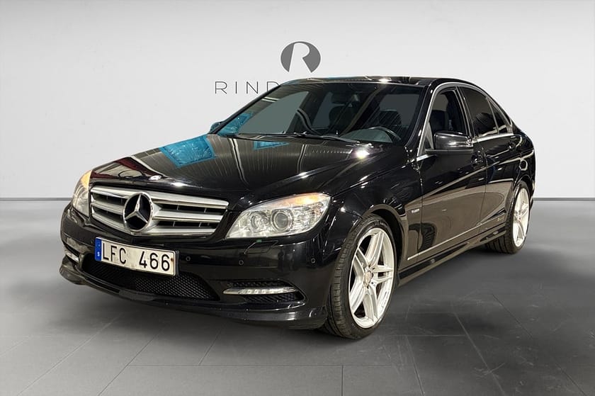 Bild 1 av Mercedes-Benz C 180 CGI BE 156 HK AMG LINE PANO BLUETOOTH PDC FARTHÅLLARE 18"