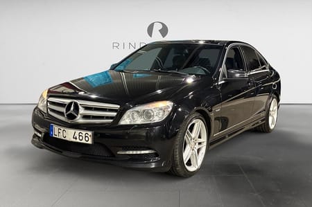 Mercedes-Benz C 180 CGI BE 156 HK AMG LINE PANO BLUETOOTH PDC FARTHÅLLARE 18"