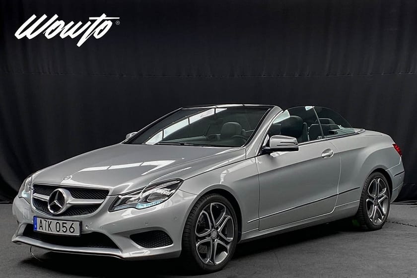 Bild 1 av Mercedes-Benz E 200 Cabriolet 184HK Sportpaket / Läder