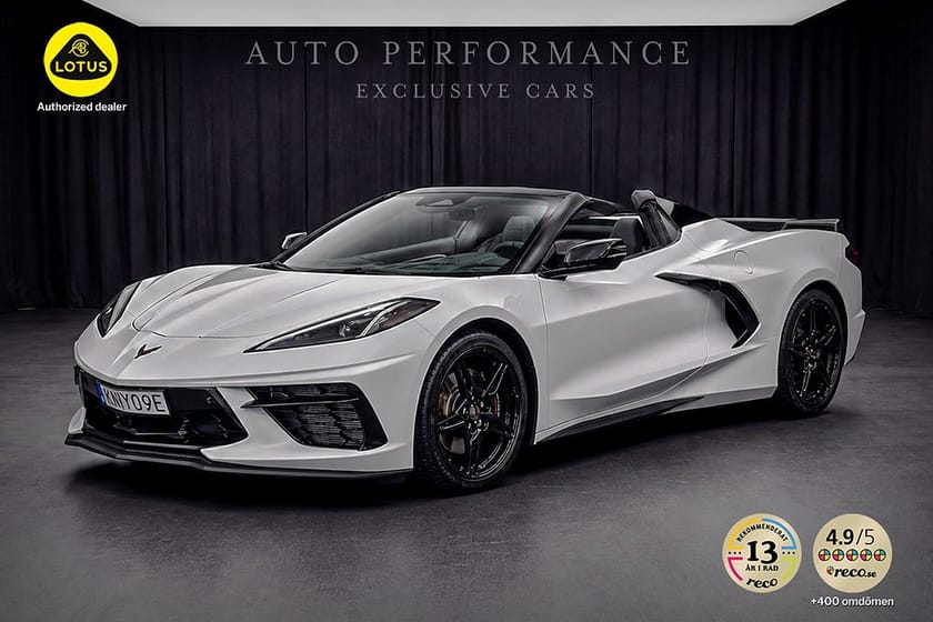 Bild 1 av Chevrolet Corvette Stingray Convertible Cabriolet 3LT Z51 V8 482hk / Hemleverans /