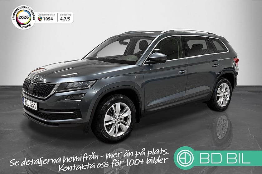 Bild 1 av Škoda Kodiaq 7-Seater Skoda 2.0 4x4 DSG 7-SITS HELSKINN CANTON BACKKAMERA EN ÄGARE