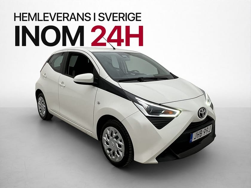 Bild 1 av Toyota Aygo 1.0 VVT-i 72hk B-Kamera Carplay