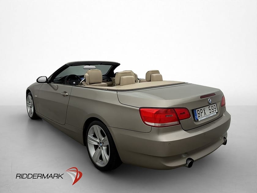 Bild 5 av BMW 335i Convertible Plåtcab Comfort Skinn Navi Välservad 306hk