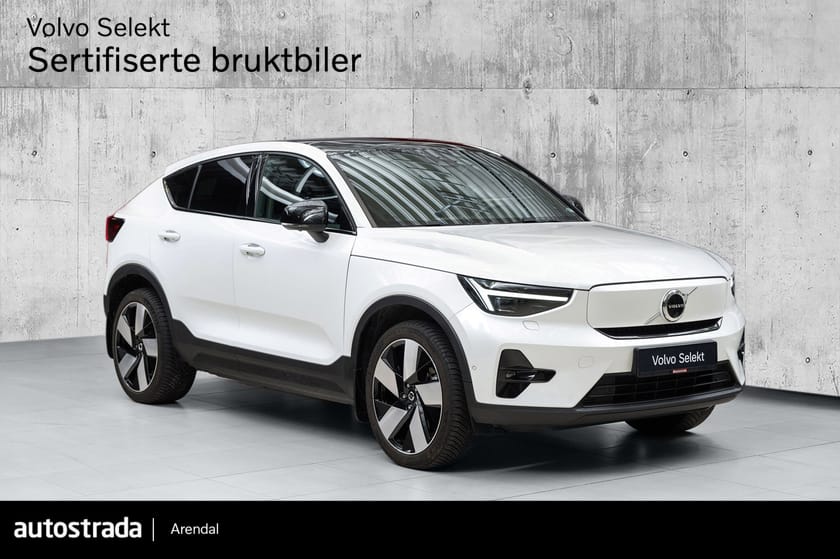 Bilde 1 av Volvo C40 Recharge Twin motor Ultimate | Krok | HK | Glasstak | Minne | 360 | Pixel