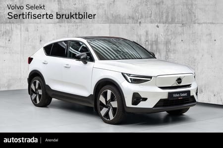 Volvo C40 Recharge Twin motor Ultimate | Krok | HK | Glasstak | Minne | 360 | Pixel