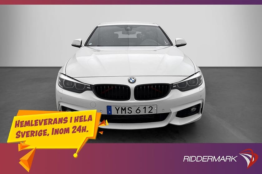 Bild 2 av BMW 420d xDrive Gran Coupé 420 M Sport Drag Sportstolar HIFI Bluetooth