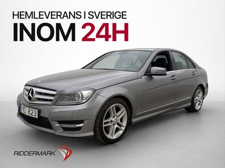 Mercedes-Benz C 220 CDI 220d 170hk 7G-Tronic AMG Halvskinn