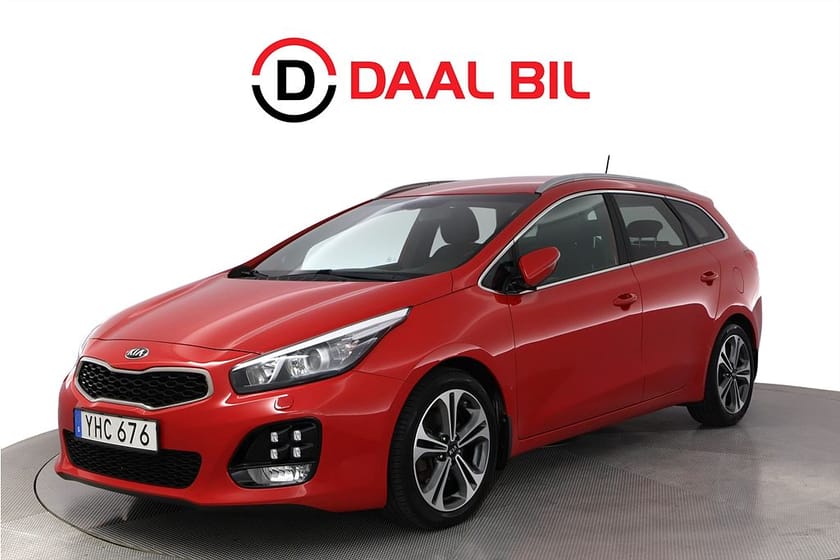 Bild 1 av Kia cee'd_sw 1.6 CRDi 136HK GT-LINE B-KAM NAVI FARTHÅLLARE BT