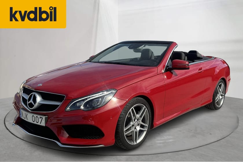 Bild 1 av Mercedes-Benz E 200 Cabriolet C207 (184hk) AMG Line GPS