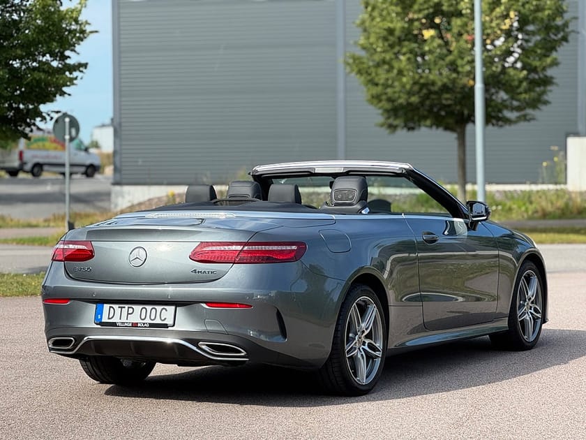 Bild 5 av Mercedes-Benz E 450 4MATIC Cabriolet AMG B-Kamera Navi Skinn Widescreen