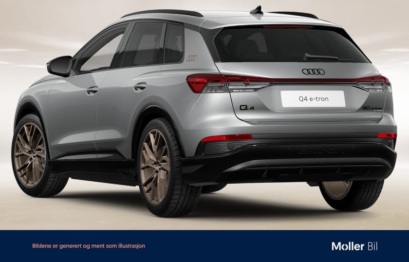 Bilde 2 av Audi Q4 50 e-tron quattro edt1 bronse ycl