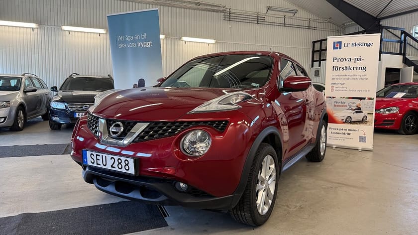 Bild 4 av Nissan Juke 1.6 XTRONI, 117h, Auto, 1 ÄG,kamera låga mil * FYND *