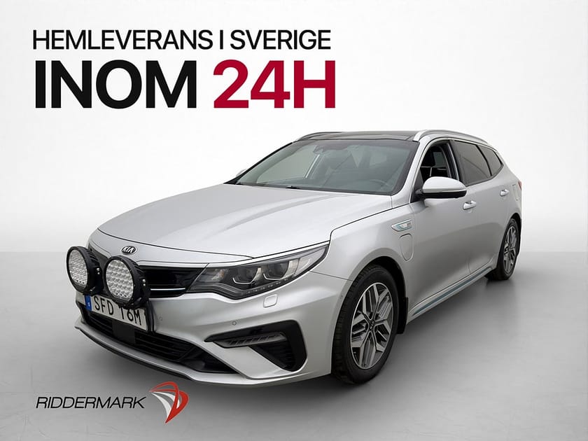 Bild 1 av Kia Optima Sport Wagon Plug-in Hybrid Advance Plus 2 Pano 360° H/K Skinn
