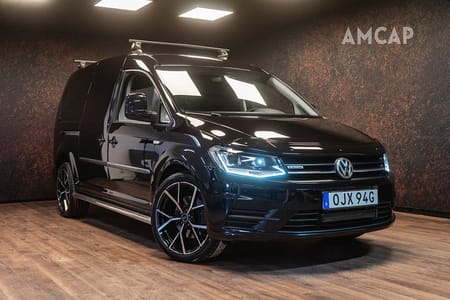 Volkswagen Caddy Maxi Van 2.0 TDI 4M | MOMS | X2 Dörrar | Inredning | 1739kr/mån