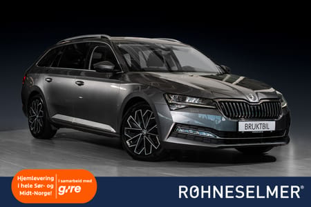 Škoda Superb Stasjonsvogn 2.0 TDI 200hk 4x4 L&K Webasto | Matrix | Krok | Canton