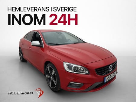 Volvo S60 T3 R-Design VOC Värmare Navi P-Sensorer Bluetooth
