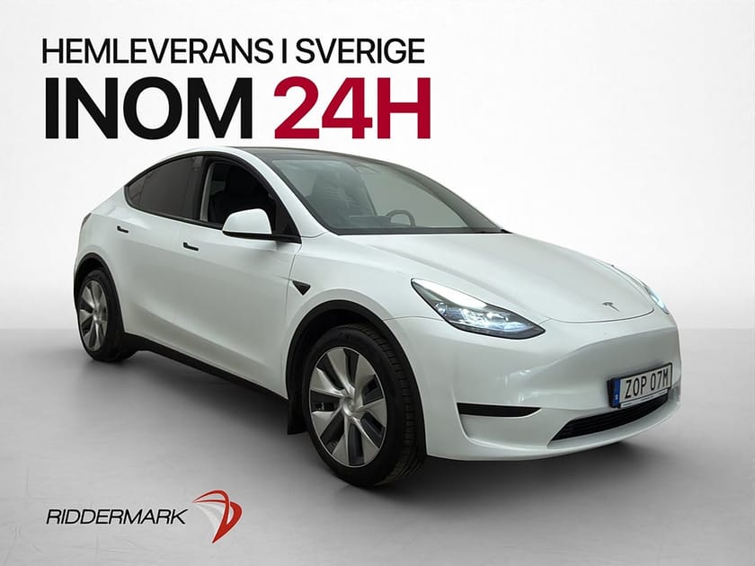 Bild 1 av Tesla Model Y Standard Range RWD Autopilot Pano Drag Sv-Såld
