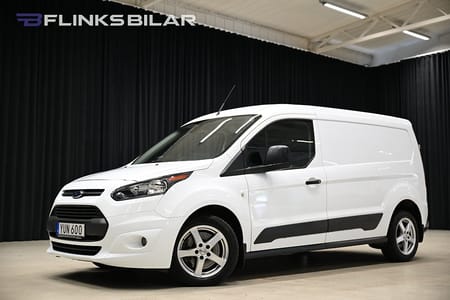 Ford Transit Connect 230 LWB 120HK L2|Drag|Värmare|Backkamera|Lågmil|EnÄgare