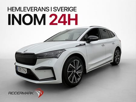 Škoda Enyaq iV 80 Skoda Sportline Värmare Kamera CarPlay Drag MOMS
